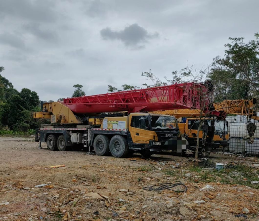 Sy Heavy Industry Mobile Crane 80 Tons of Construction Equipment for Sale