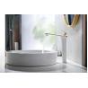 Buy cheap 35mm Ceramic Cartridge Bathroom Basin Faucets , Solid Brass Single Hole Faucet from wholesalers