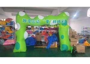 Wholesale 3m Green Inflatable Arch For Kindergarten School Sports Events from china suppliers