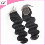 High Quality Brazilian Virgin Human Hair Body Wave 4"*4" Lace Closure with Baby