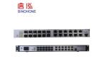 24 Port Fiber Optic Switch Industrial Ethernet Gigabit Switch Support PTN