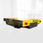 DC Motor Operation Track Material Workshop Low Flatbed Battery Cart