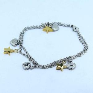 Wholesale High Quality Stainless Steel Fashion Mane's Women's Bracelet LBS220 from china suppliers