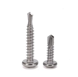 Wholesale ZINC PLATED Stainless Steel 304 Carbon Steel 435 BI Metal Hex Head DIN Standard Self Drilling Screws for Sheet Metal from china suppliers