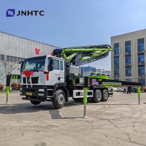 Wholesale New Sinotruk Heavy 47m 6X4 Mounted Concrete Pump Truck with Hydraulic Disc Mixer from china suppliers