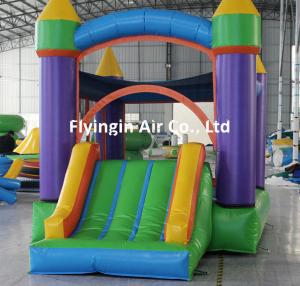 Hot Children Game Rainbow Bounce Inflatable Bouncy Castle for Sale