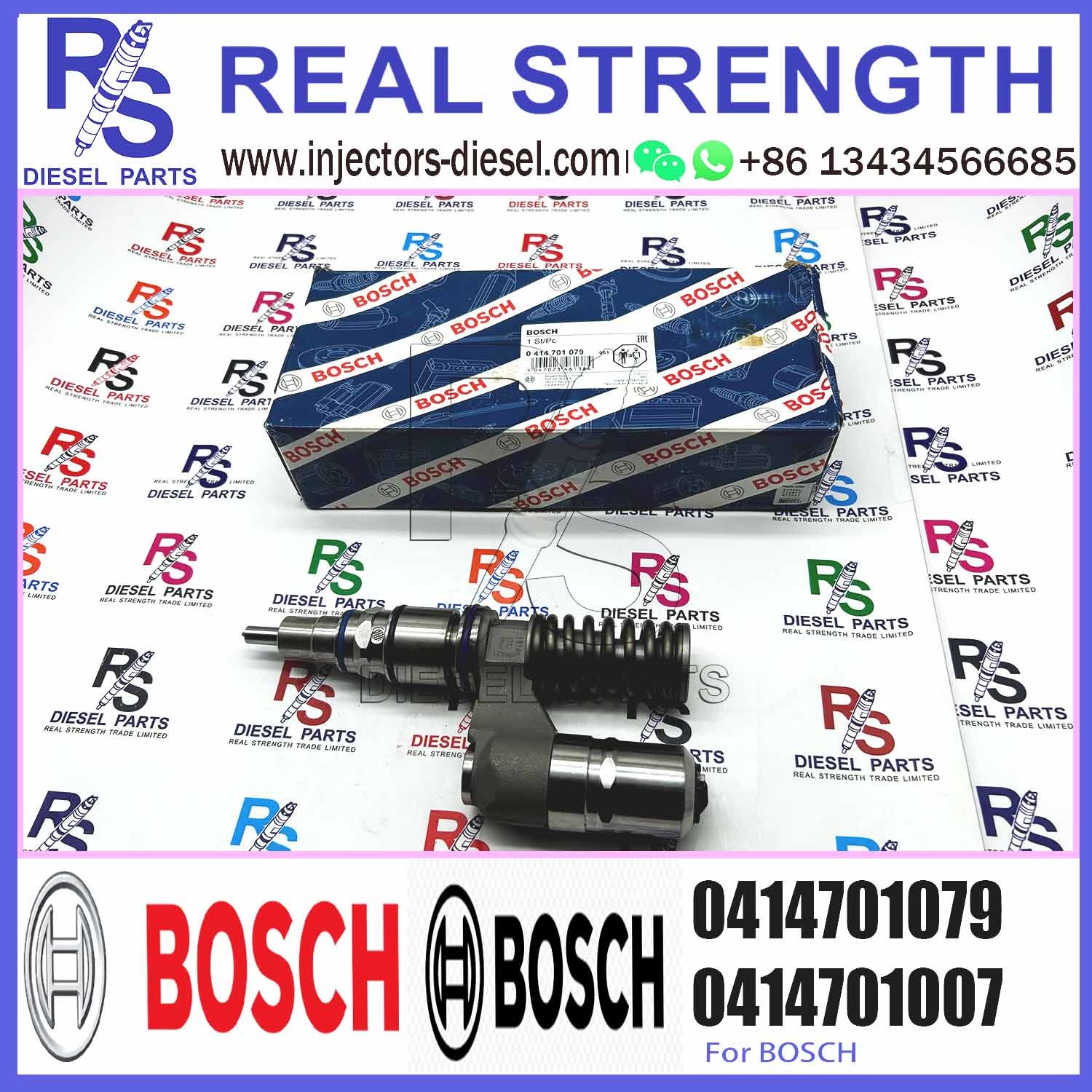 Diesel Common Rail Injector 0414701063 0414701038 0414701039 0414701078 0414701079