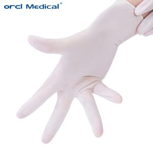 Wholesale Disposable Sterilized Rubber Surgical Gloves , Safety Latex Examination Gloves from china suppliers