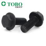 DIN6921 Flange Bolt Factory Produces Carbon Steel Black High Strength 4.8/8.8/10