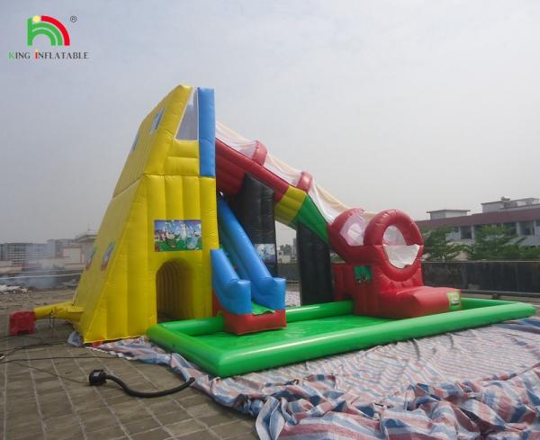Customized Commercial Castle Kids Inflatable Playground Trampoline Water Slide