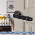 Digital Smart Code Door Lock Password Fingerprint Unlock Biometric Interior Door