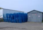 Collapsible Heavy Duty Industrial Shelving , Movable Metal Storage Rack