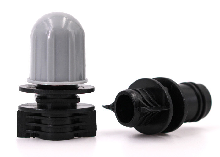 Corrosion Resistance Plastic Pour Spout Caps For Hair Styling Paste Doypack