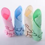 Kitchen Microfiber Children's Towel 25*25cm Soft Absorbent Cleaning Towel for