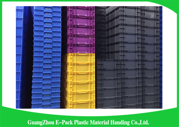 Convenience Stores Euro Stacking Containers Light Weight Logistics Non-Slip