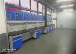 Chemical Resistant Steel Wood Chemistry Lab Workbench Laboratory Workstation