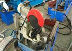 Nine Fold Profile Metal Forming Equipment 60mm Roller Axis Saw Cutting Without