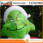 Giant Waterproof Custom Inflatables Christmas Replica Inflatable Grinch With
