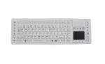 Rugged Touchpad Silicone Industrial Desktop Keyboard For Hygienic
