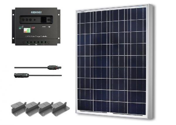 100W Polycrystalline Solar Powered Products Charge For Water Pump Solar Boiler