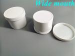 Wide Mouth cosmetic jar Clear red blue 250ml Plastic Cosmetic Containers With