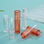 Clear empty lipgloss wands tubes Private label liquid lipstick lipgloss bottles