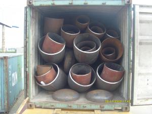 China 16MN Carbon Steel Elbow Pipe Bend ASTM A234 WP5 Alloy Steel Pipe Fittings on sale