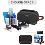 Mens Canvas Portable Bathroom Bag For Business Trip