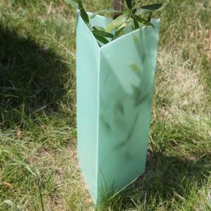 Wholesale Triangle Corrugated Plastic Tree Guards 2mm Corflute Plant Guards from china suppliers