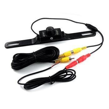 License Plate Night Vision 135 Degree Lens Angle Color Video Vehicle Rear View