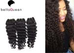 Deep Wave Bundles Double Drawn Hair Extensions 7A Virgin Cuticle