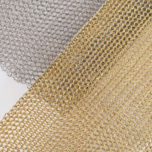 Wholesale Stainless Steel / Copper / Brass Knitted Mesh Fabric For Filtration from china suppliers
