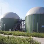 Roof Top Double Membrane Biogas Holder Aging Resistant With Stable Pressure