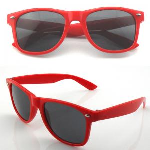 China Promotional sunglasses gift sunglasses W14.50*H4.80*L14cm PC material colorful logo customized on sale