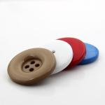 Oeko-tex Factory Wholesales Garment Accessories Fashion 4 Holes Plastic Button
