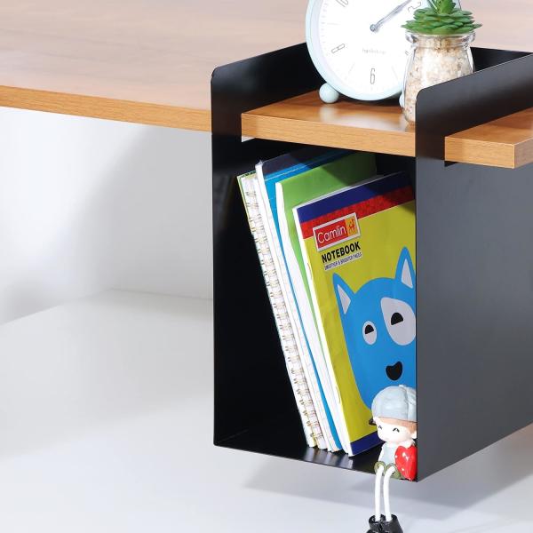 Quality Table Side Pocket Installation Type Study Table Organizer with Steel Plant Fiber Material for sale