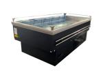Eco Friendly Open Cooked Food Fresh Fruit Display Fridge Cooler 700L 3 Meter