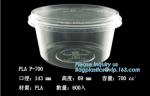 PLA compostabale Cup, PET Cup, PP Cup, PS Top Snack Cup Straw, Food Takeout Box,