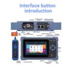 850 1300 1310 1550 1650 Fibra Ativa 28/Db FTTH 32Db Wavelength Fiber Tester and
