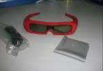 Universal Plastic 3D Glasses Active Shutter , Anaglyph 3D Glasses