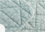 Three Colors Embroidered Full Size Quilt 3pcs Comfortable Cotton Quilt Sets
