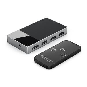 Wholesale Black Grey Hdmi 4k Switch Splitter 3 In 1 Out HDMI Switch Remote Support 3D 4K 1080P from china suppliers
