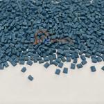 60% Glass Fiber 15% PTFE Polyphenylene Sulfide Resin PPS Blue Plastic Pellets