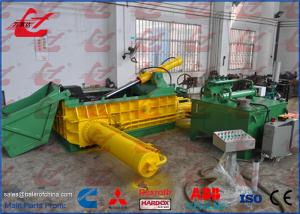 China 200 Ton Full Automatic Hydrauilc Metal Scrap Baling Machine With Feeding Hopper on sale