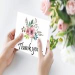 100 Count Recycled Greeting Cards , Wedding Greeting Cards Thank You Notes