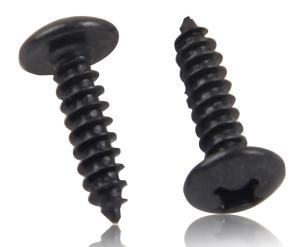 Wholesale Black Oxide Steel Truss Head Phillips Drive Self Tapping Screw Big Truss Head Pointed Screws from china suppliers