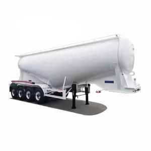 Wholesale 3 Axle 35cbm Dry Bulk Cement Powder Truck Bulker Capacity Tanker Tank Semi Trailer from china suppliers