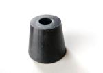Epdm Silicone NBR Rubber Stopper With Hole Cone Shape High Temperature