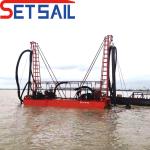 Jet Suction Sand Dredger with Double Suction Head and Lifelong After-sales