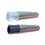 3/4'' PTFE Convoluted Hose With SS304 Over Braided